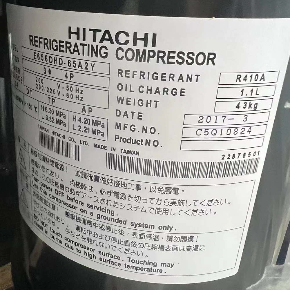 Hitachi VRF Inverter Compressors - Efficient & Reliable