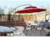 Double top iron banana umbrella (2.7m)