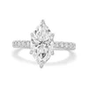 14k white gold