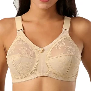 Hot Sexy Push up Lace Bra Without Cotton Pad Comfortable Breathable Skin Friendly Women BH Ladies Lace Brasier Push up