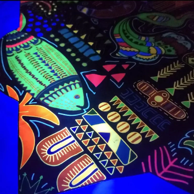 Original Design Flow Star 18-26"double-side Print Spin Dapo Star Handkerchief Flyper Trippy for Fun