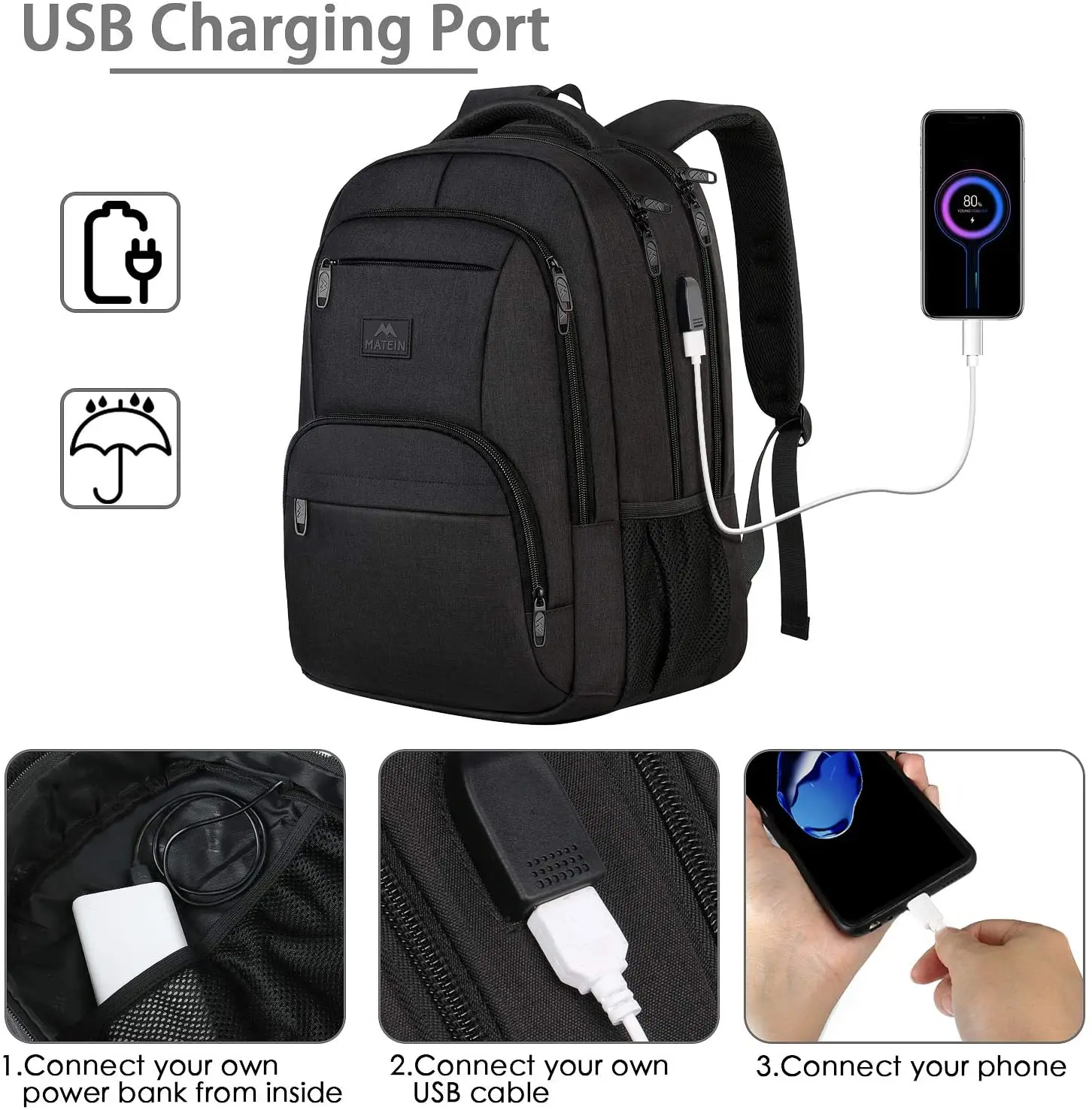 2022 Trendy Waterproof Anti-theft 15.6 Inch Computer Backpack For ...