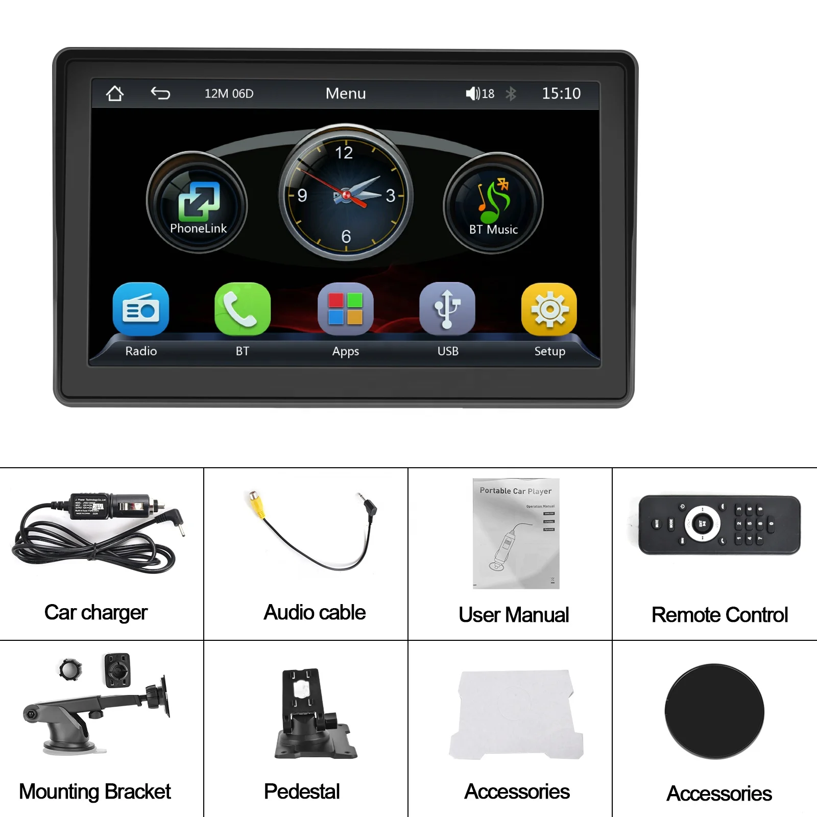 Amazon.co.jp: Hodozzy ワイヤレスCarPlayとAndroid Auto搭載