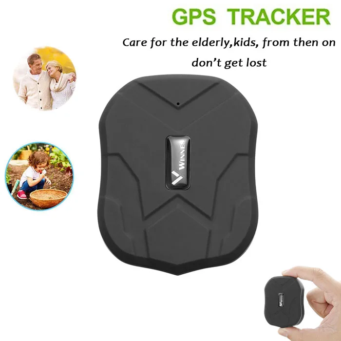 Blanc Smart Mini GPS Tracker Anti-Perte Traceur pour Clés Portefeuille Sac Enfants Trackers Finder Équipement Winnes GPS Tracker 
