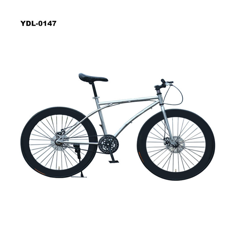 Fixed Gear Bike Reversing Brake Bike 26 Inch Male and Female Students DIY Color Retro Road Bikes Solid Tires Bicycle