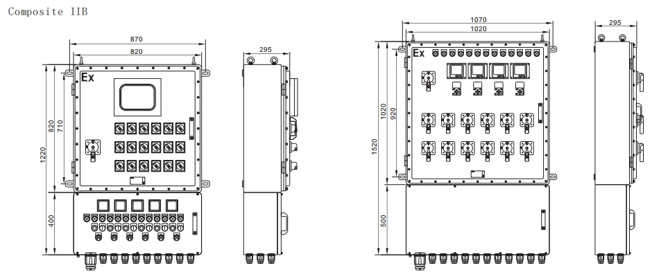 Explosion Proof Distribution Control Panel Board Electric Supplies ...