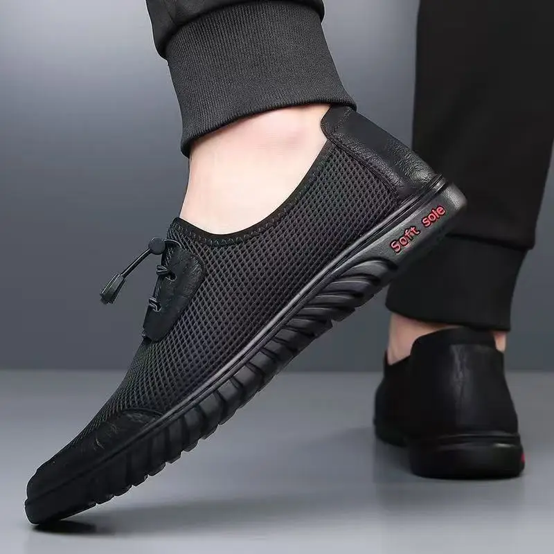 Men's Shoes Lightweight Breathable Sneakers Wholesale Mesh