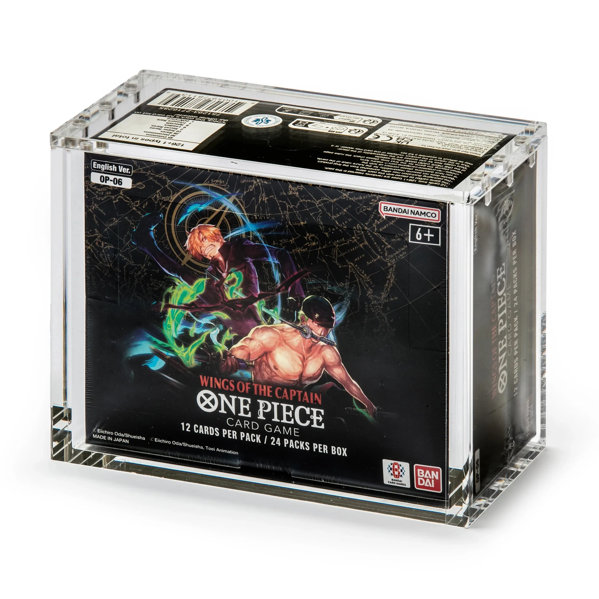 Acrylic Case Display for One Piece OP-4/OP-5/OP-6/OP-7/OP-8/OP-9/OP-10 &  EB-1 Booster Box (white Bottom)| Alibaba.com