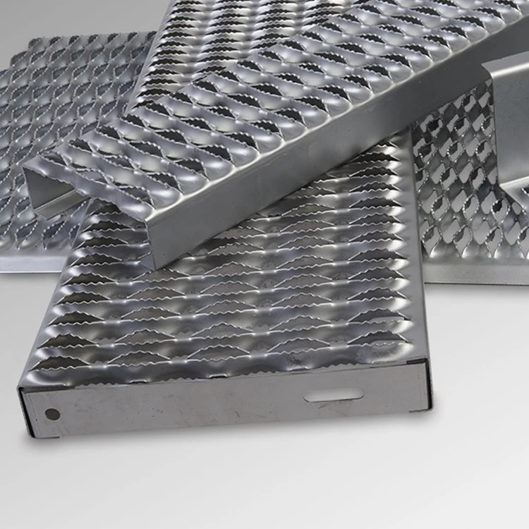 Perforated Safety Grating Ladder Rungs - Antiskid Tread Covers for ...