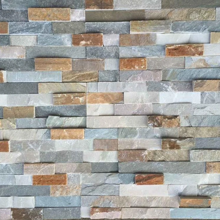 Yellow Quartzite Wall Cladding Stone for Bluding for Rattan Decorative Outdoor Stone Wall Tiles