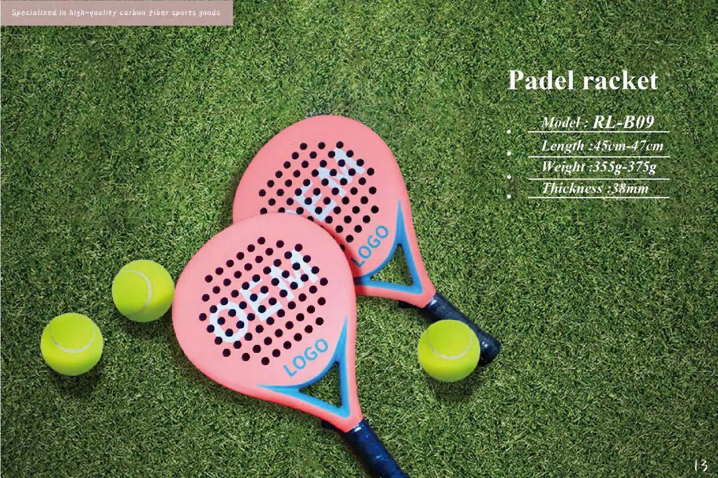 Beach Tennis Racket 38mm Thick Carbon Fiber Plate Tennis Racket Buy Beach Tennis Racket,38mm