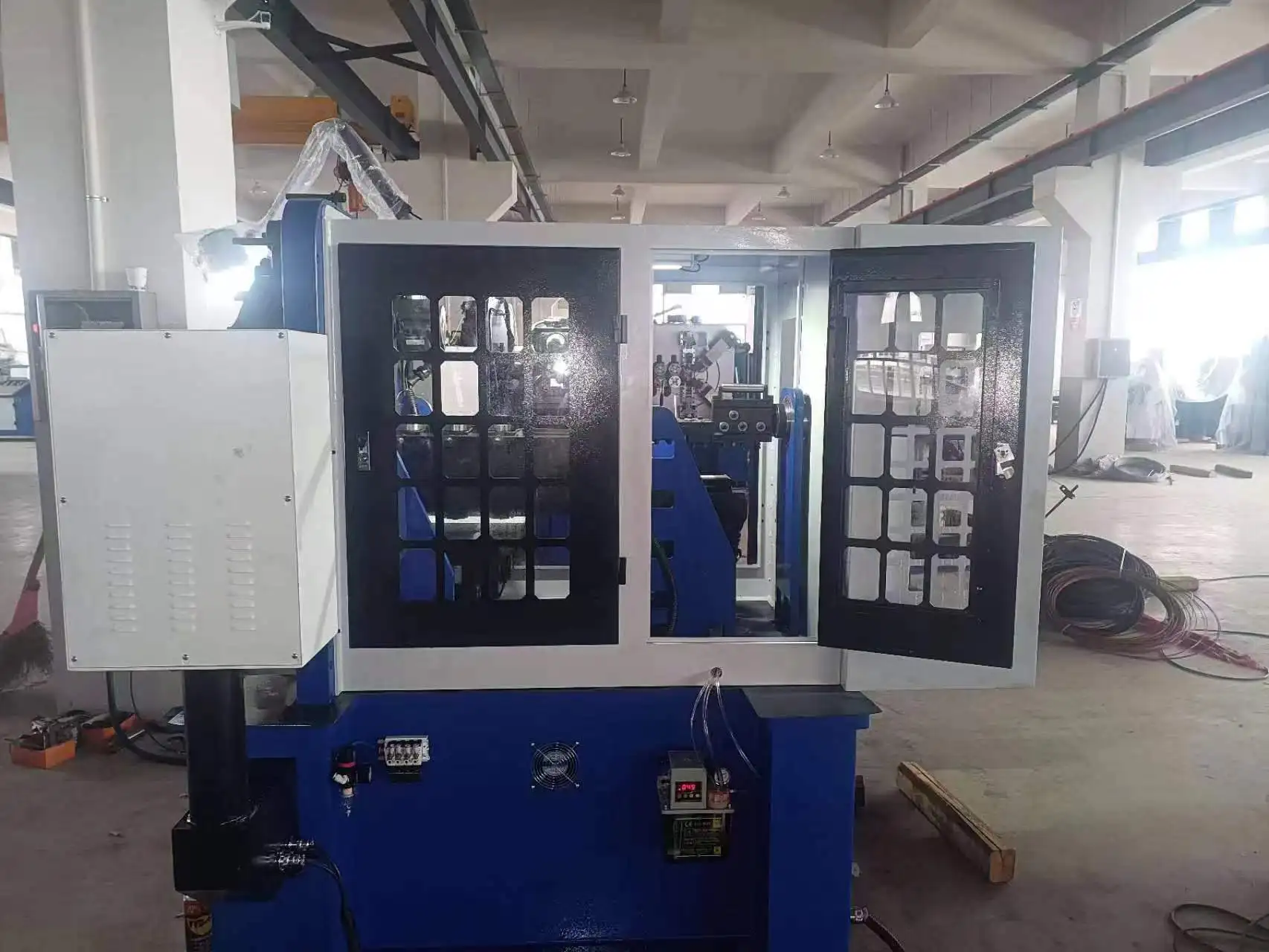 Flat Coil Spring Making Machine,flat Spiral Spring Machine,fumate Spring Machine