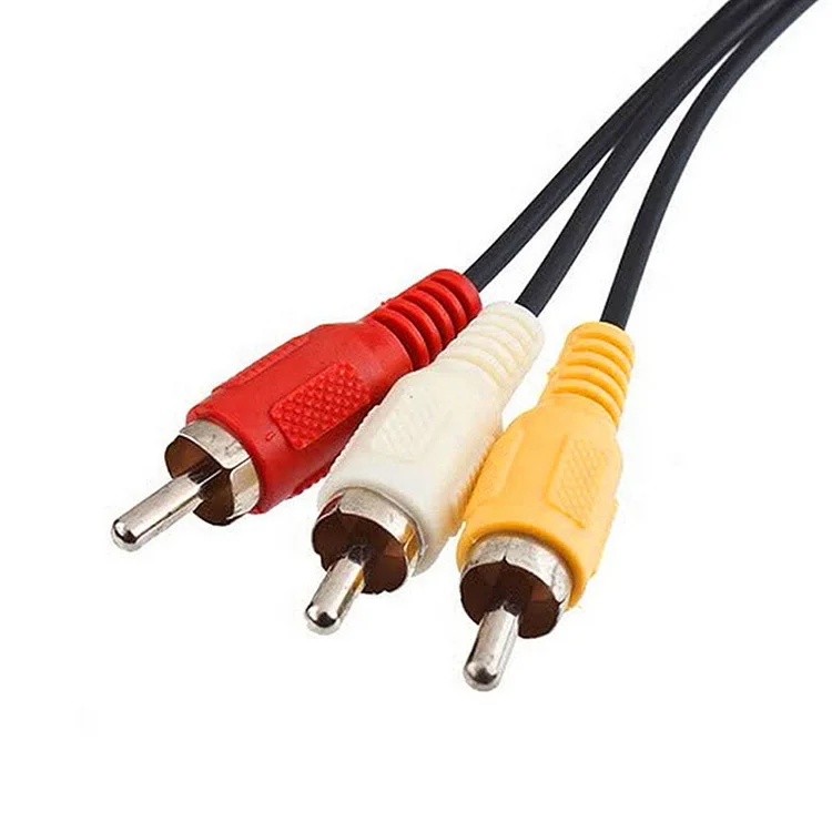 Audio Video Av Cables For Snes/n64 Video Games Console 6ft Wire Cord Rca Tv Av Cable Lead Line
