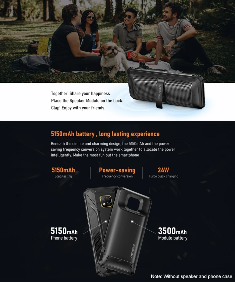 Doogee S95 Pro 2021 4G 8G+128G/256G Rugged 6.3 inch 5150mAh 48MP Android 9.0