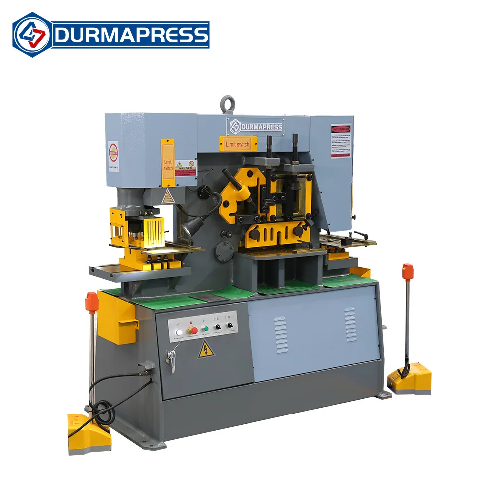Multi Function Iron Worker Portable Punching and Shearing Machine Hydraulic Punch Machine and Ironworker