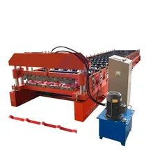 Single Layer Glazed Tile Roll Forming Machine Tile Make Machine Floor Tile Making Machine