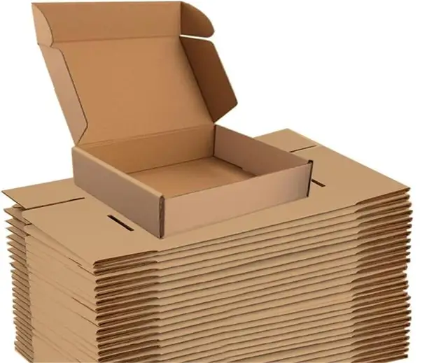 Custom 9x6x4 inch Shipping Boxes for Shipping Corrugated Cardboard Box Used for Transportation Small Business Mailing E-Commerce