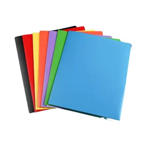 Custom Stationery Hot Cross-Border File Bag Office Folder A4 Pocket Box Made of PP for Documents School Supply Stationery Set