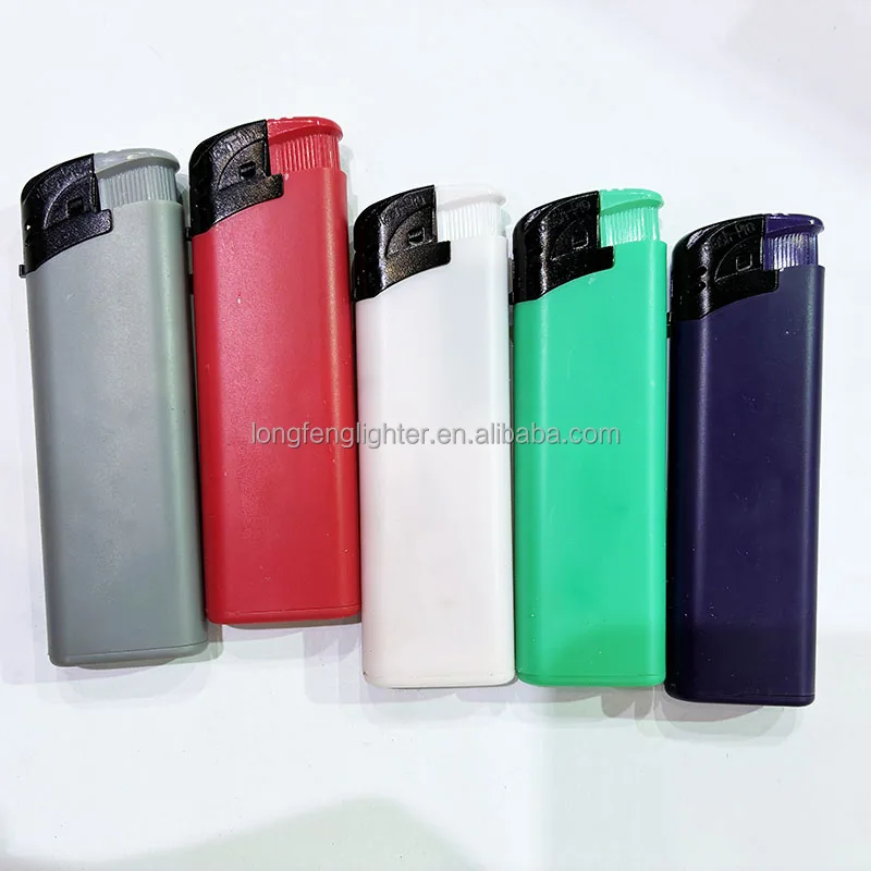 Germany TOM Solid Online Refill Valve Gas Lighter Cigarros Rubber Painting  Black Customized Lighter Cigarette in ElECTRIC