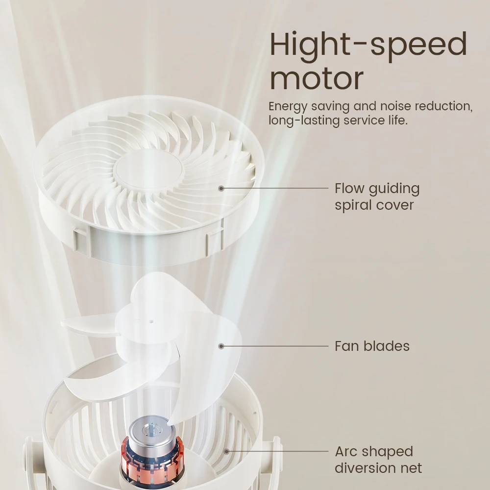IMYCOO New Arrival Rechargeable Cooling Portable Clip on Mini Fan Custom Logo Personal Electric Small Clip Fan for Summer Korea