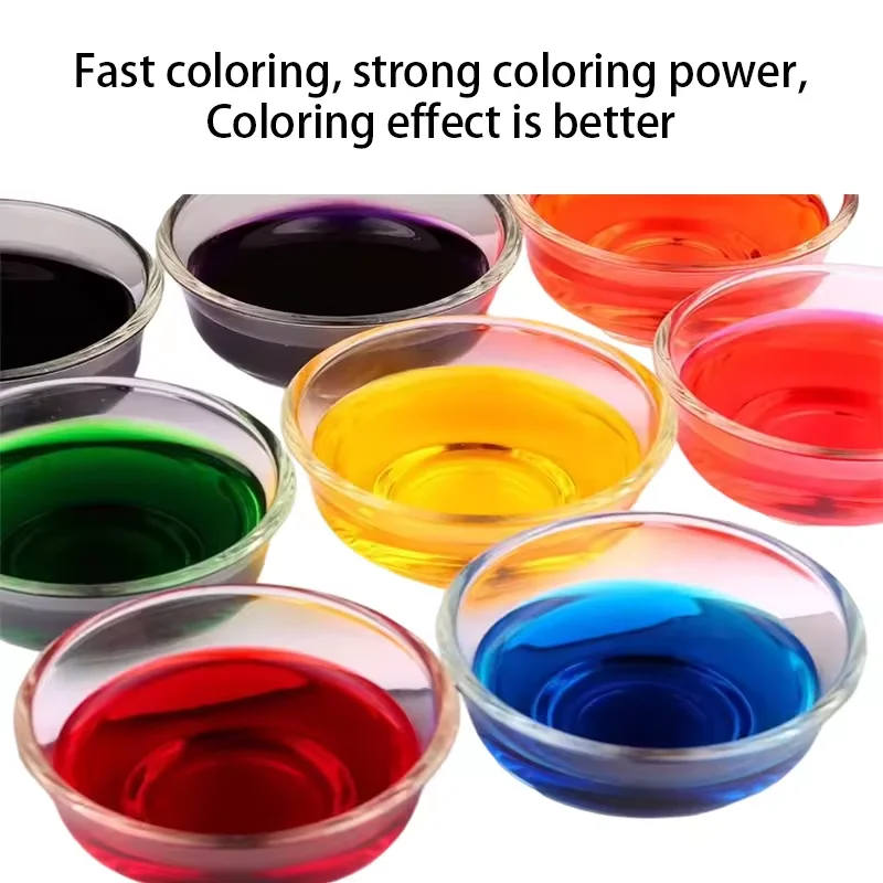 Food Ingredients Additives 24 Colors Oil-based Food Coloring for Bakery Supplies Chocolates and Sweets
