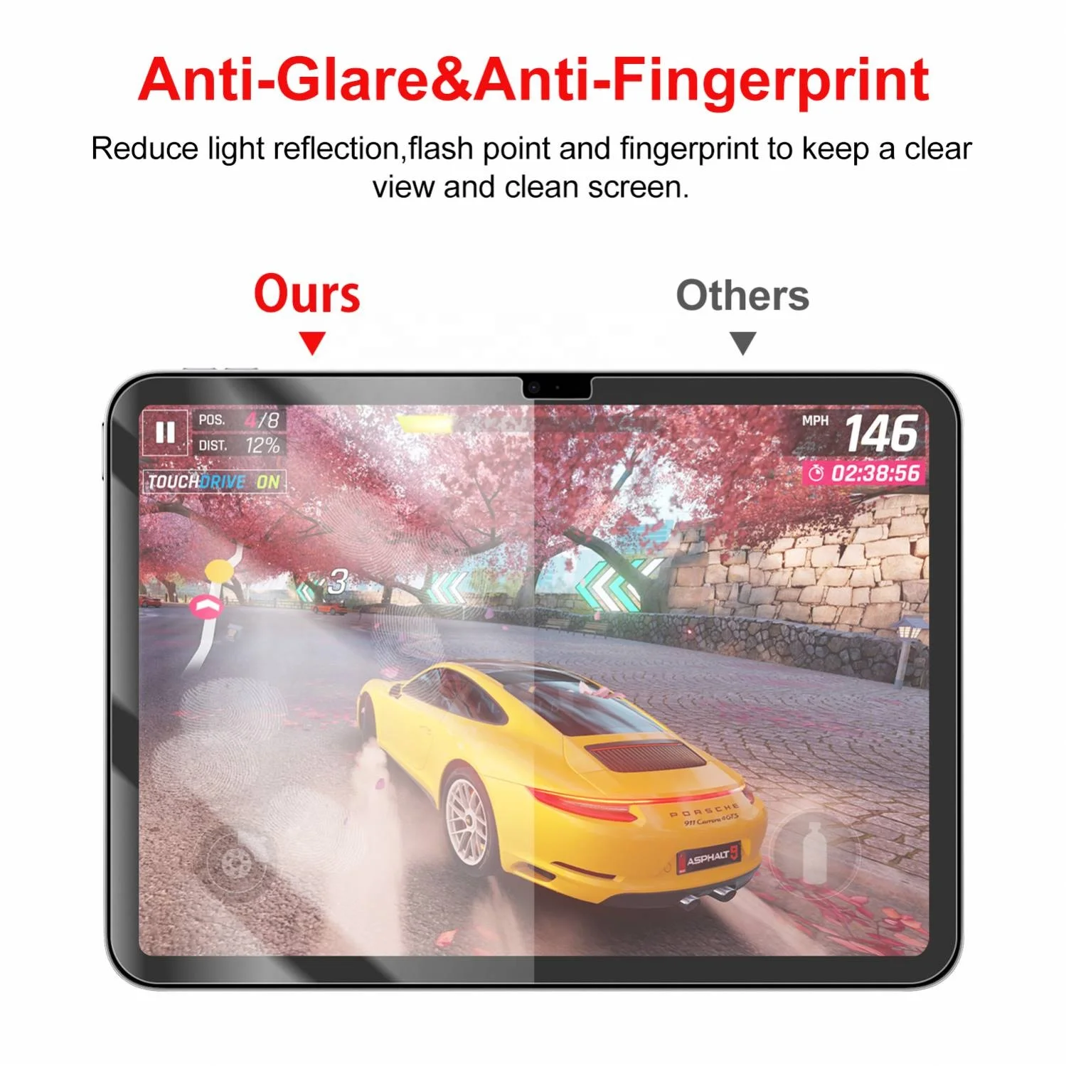 Амазан лидер продаж матовая защитная пленка для экрана ipad 10 2 5 Air Pro 11 12 9 с установочным комплектом