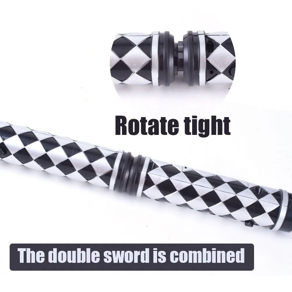 
 Оптом Звездные войны Espadas пластиковый красочный свет галактика двойное лезвие лазерный меч Хэллоуин световой меч игрушка  