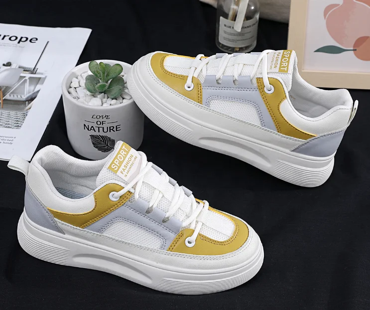 High Quality Women's Shoes Hot Selling Design Wholesale Fashion Sneakers  Chunky Casual Shoes Couple Sport Walking Style Shoes