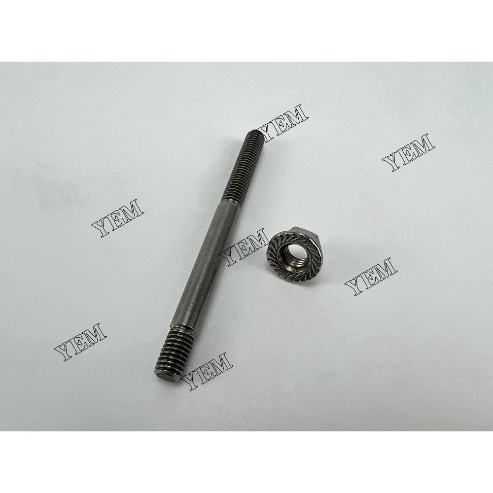 For Isuzu 4BG1 Exhaust Stud Engine Spare Parts 5