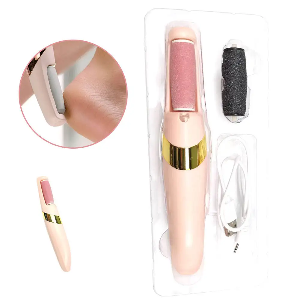 Electric Feet Callus Removers Rechargeable Portable Electronic Foot File Pedicure Tool Electric Callu Remover Kit Pedi Feet Care