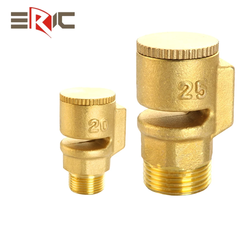 Brass Vacuum Break Valve male thread Anti-vacuum negative pressure of pipeline DN15 DN20 DN25