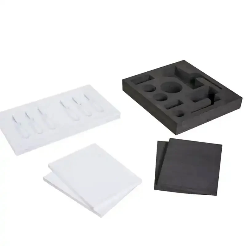 Custom Foam Insert Packaging Black Epe Pu Eva Foam Package High Density Polyethylene Foam Insert
