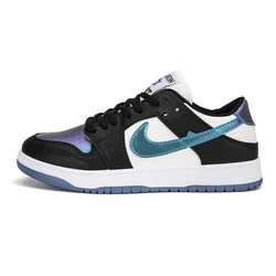 Dunkes оригинальные индивидуальные мужские чистые скейтборды производитель дешевый надувной NK Custom SB Высокие Низкие подошвы кожаные кроссовки обувь