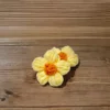 Amarillo con núcleo naranja