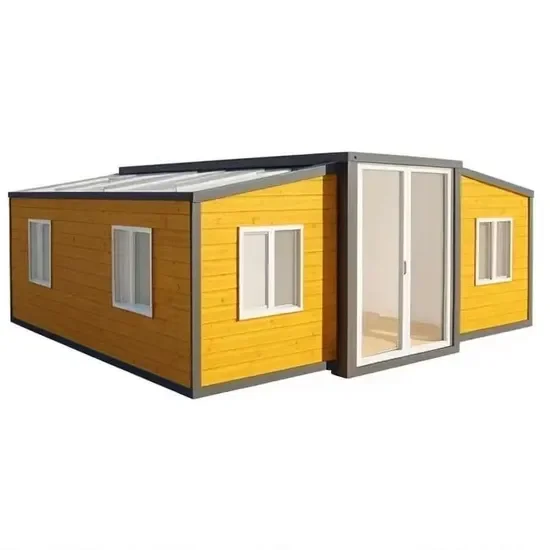 2025 Modern Villa 20ft 40ft Prefabricated Folding Expandable Container House 2 3 4 5 Bedroom Prefab Mobile Tiny Home