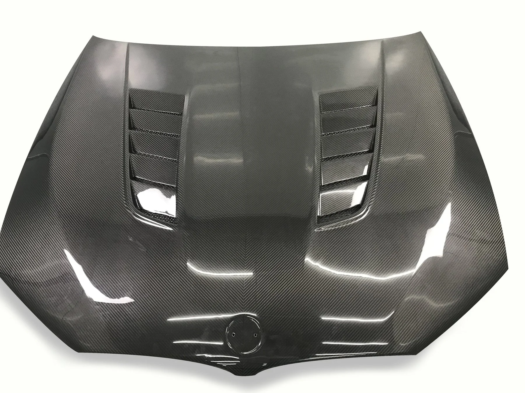 F90 M5 & G30 5 Series Upgrade M5 GTR Style Black Carbon Fiber Front Hood Engine Cover for BMW