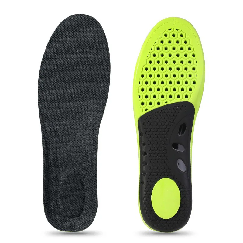 High Elastic Shock Absorbing PU Sports Insoles