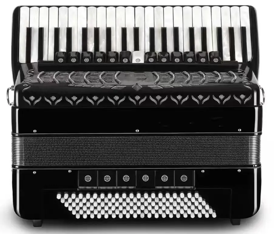 41 Key Accordion with 120 Bass - OEM Quality & Sunburst Finish