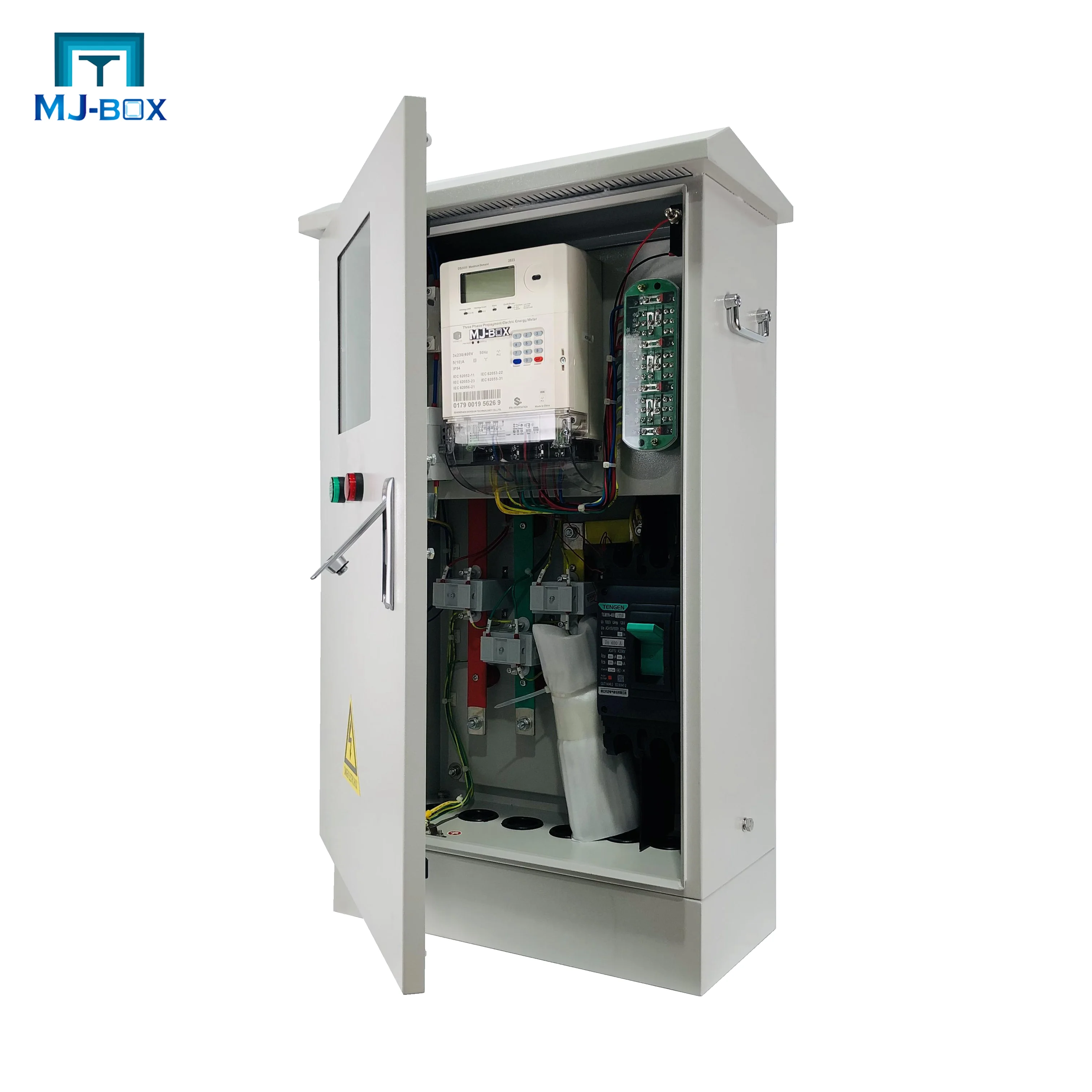 Custom CNC Ip66 Ip67 Electrical Control Panel Board  Stainless Steel Junction Box with Indicator Light