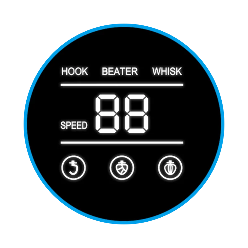 Customized Service Kitchen Dough Mixerelectric 5l Stainless Steel Bowl Home Stand Food Mixer