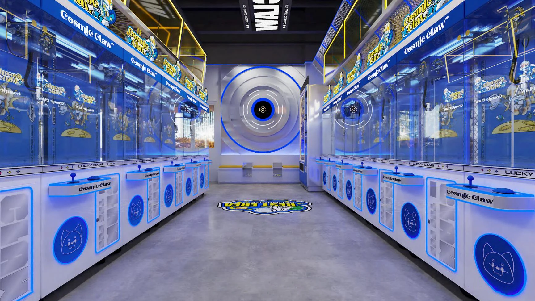 FunparkHot Selling Factory Direct Supply Crane Machine Coin Operated Plush Doll Playground Game Center Crane Claw Machine Sale factory