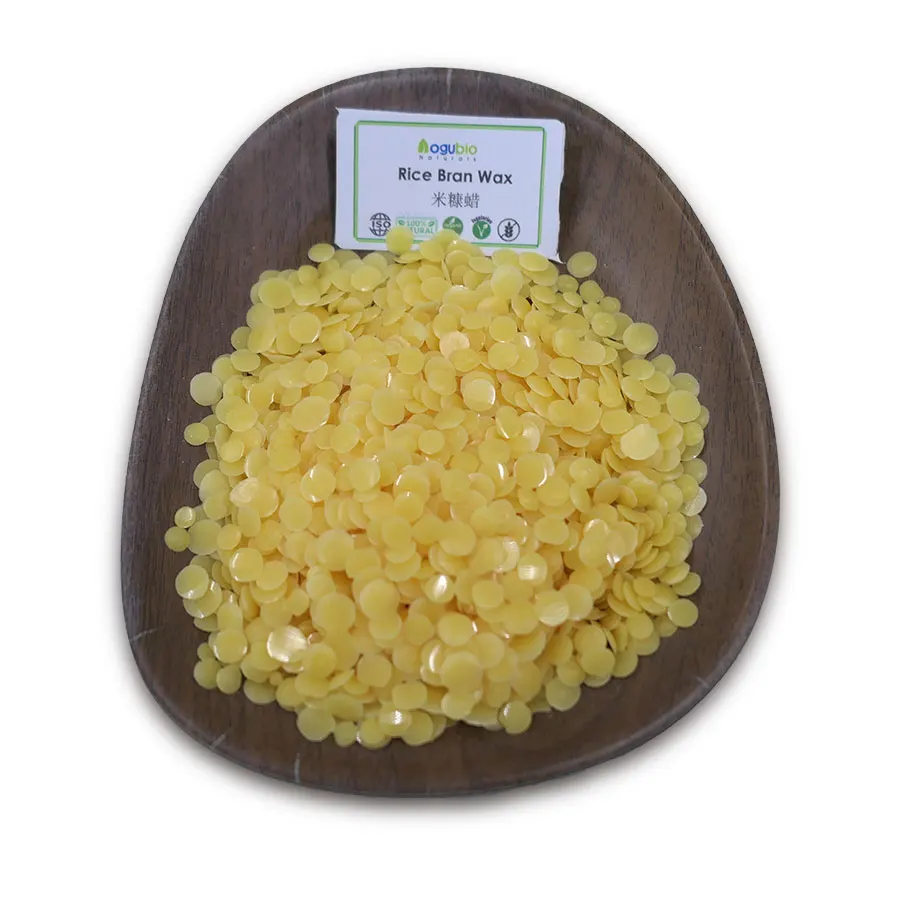 High Quality Rice Bran Wax Cas 8016-60-2 Cosmetics Grade Organic Rice ...