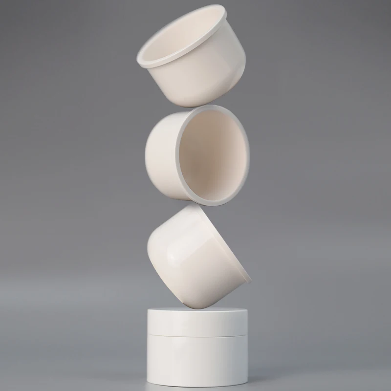 Экологичная полипропиленовая банка для крема, 50 г, 100 г, скраб для масел для тела, многоразовые косметические банки