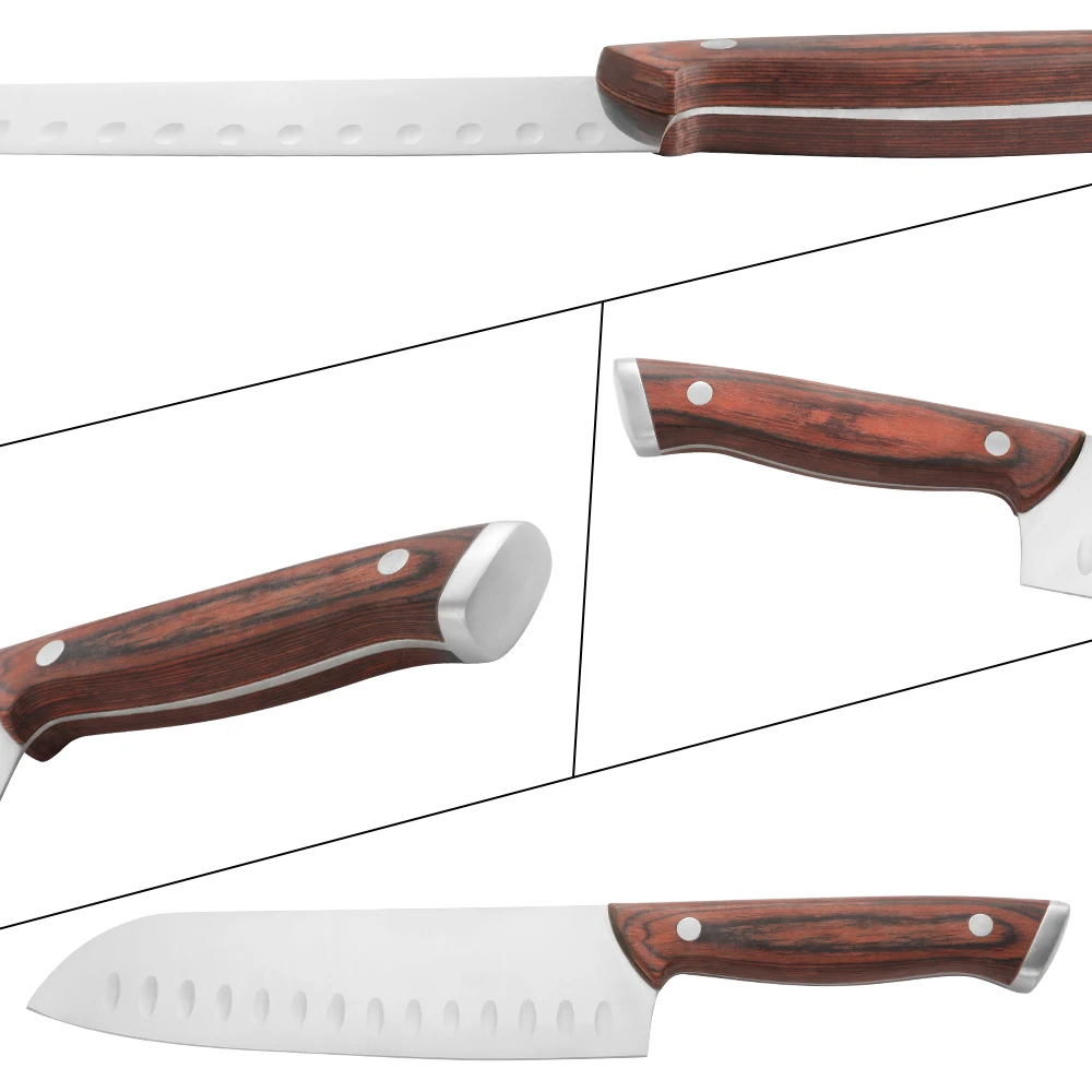 キーワード アマゾンホット販売包丁セット手作り日本15個ステンレス鋼シェフナイフセット Buy Stainless Steel Chef