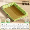 [Thickened Cooling Mat] Graffiti Green (No Burrs, Fully Removable and Washable)