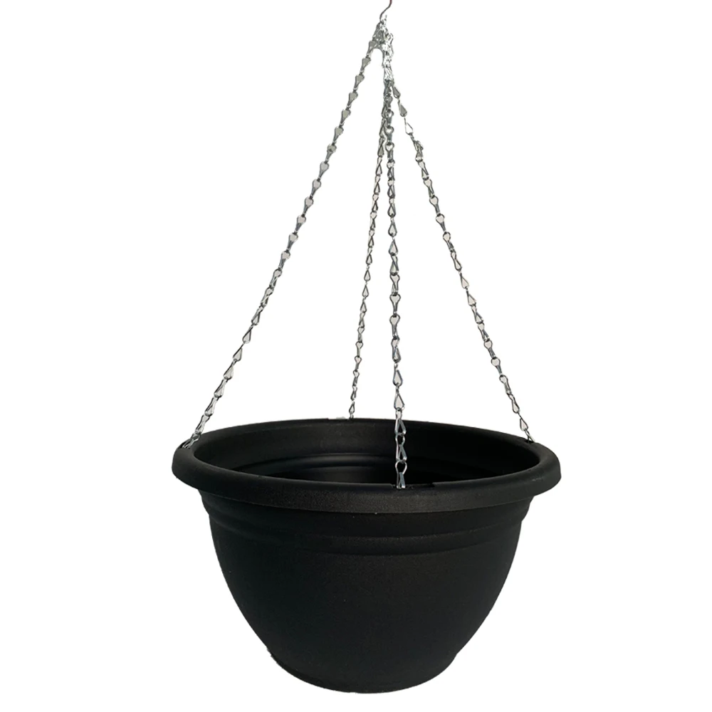 Ronbo Sunrise Large Size 14/15 Inch Garden Plastic Flower Pots Hanging  Basket