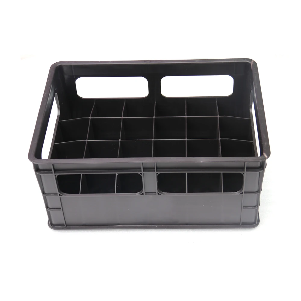 Join Customized Mesh Plastic Package Crate Glass Wine Juice Bottle Crate With Gard Storage