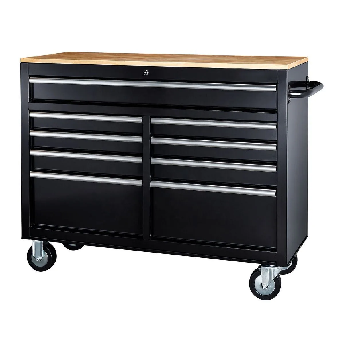 China Factory Wholesale 46inch 9 Drawer Metal Roller Too Box Cabinet