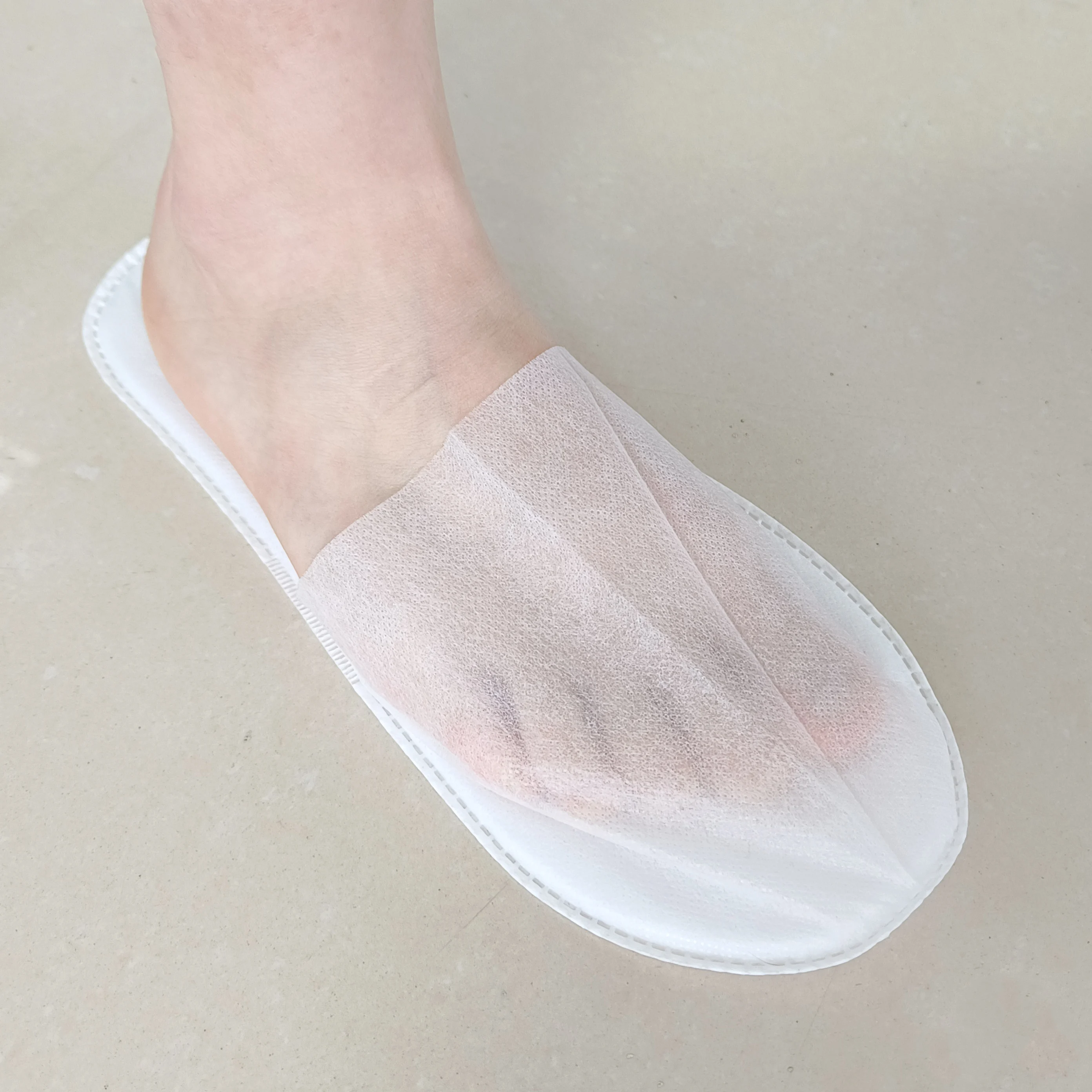 Rontech Hotel Use Full Auto Disposable Shoe Making Machine Ultrasonic Disposable Slipper Making Machine Non-woven Cotton Mop