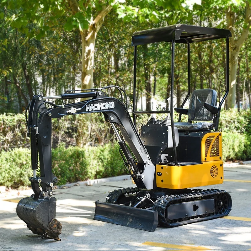 Factory Direct Sale 3.5 Ton Digging Machine Mini Excavators 1.5 Ton 1 Ton Micro Digger for Sale